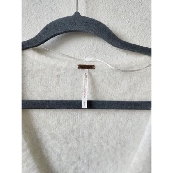 Free People Theo V-Neck Cream |‎ Size S - Picture 6 of 9